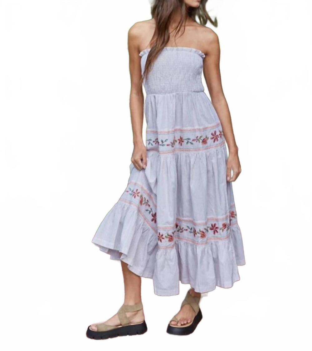 NEW BY TOGETHER women's islay floral dress in white